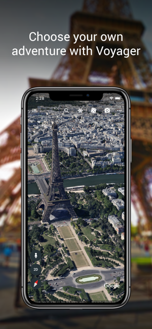 دانلود Google Earth 9.3.18 نسخه جدید گوگل ارث برای آیفون
