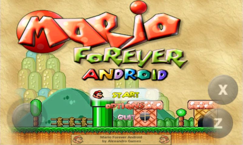 دانلود بازی زیبای Mario Forever برای اندروید