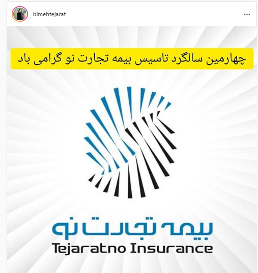 بیمه تجارت نو  -  سیده فاطمه موسوی