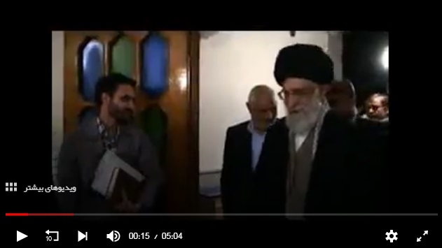 رهبری در منزل پدری