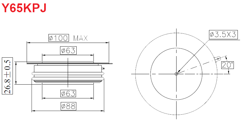 نمودار فنی تریستور دیسکی y65kPj