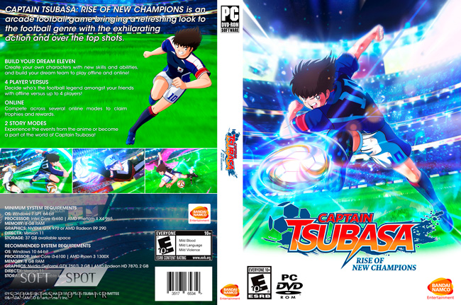 Captain Tsubasa Rise of New Champions Cover