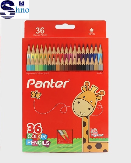 مداد رنگی 36 رنگ پنتر جعبه مقوایی کد PCP 101 – 36